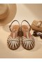 Kemal Aygün-Mammamia Genuine Leather Women's Sandals - 3