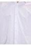 Men's Slim Fit Long Sleeve Sweat-Absorbing Breathable Texture Four Seasons Shirt - 5