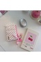 Quilted Heart Mini Card Holder & Bag Charm |   Card Holder, Coin Purse, Earphone and Keychain Organizer - 3