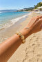 Special Glass Stone Full Circle Bracelet, Light-Dependent Color Changing Elegance, 12 Stones, Premium Design - 6