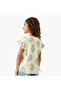 Pack of 2 Round Neck Short Sleeves T-shirt with Floral Print - 4