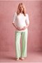 Maternity Ecru 100% Cotton Embroidery Detailed Baby Collar Balloon Half Sleeve Blouse Birdie - 2