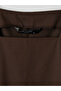 Lcw Modest Brown Square Neck Gabardine Gilet Dress - 2
