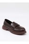 Dvm 2530 Brown Masculine Women's Loafer - 6