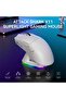 ماوس ألعاب لاسلكي خفيف الوزن X11 مع قاعدة شحن RGB، ثلاثي الأوضاع - 2.4G/USB-C سلكي/بلوتوث، 22 ألف نقطة في البوصة، مستشعر بصري PAW3311، مفتاح HUYU، 5 أزرار قابلة للبرمجة لأجهزة الكمبيوتر/ماك (أبيض) - 2