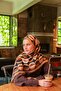 Allure Ring Pattern Tensel Shawl