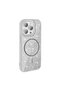 iPhone 15 Pro Max Case Non-Spill Glitter Silicone Magsafe Camera Raised Omsy - 4