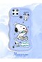 Realme C21Y Compatible Case Camera Protector Blue Silicone Couple Phone Case Stripe Pattern - 2