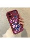 Samsung Galaxy A06 Compatible Case Camera Protector Burgundy Silicone Couple Phone Case Butterfly Pattern - 2