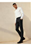 Regular Fit Dobby Flexi Waist Formal Trousers - 3