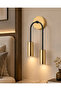 Nil 2-Piece Decorative Coated Modern Metal Wall Sconce for Indoor Use (Daylight Led Bulbs Included...)