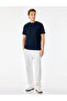 Regular Fit Short Sleeve Textured Tok Fabric Crew Neck T-Shirt - 2