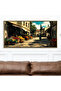 Signtouch Floral Boutique Street Canvas Wall Art 50x100 cm With Outer Frame - 3