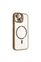 iPhone 13 Case with Camera Stand, Magsafe Supported, Transparent Back, Silicone Omsy - 5