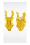 Swimsuit Tinny Flowers Kids (Yellow) - 2