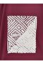 Akınay Printed and Embroidered Stitching Detail Sweatshirt-Eu2683 Claret Red - 5