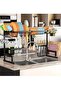 Dish Drying Rack Drainer Shelf For Kitchen Supplies Storage Counter Organiser Utensils Holder Rack Over Sink - 2