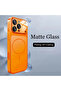 AG Glass Nano Matte Magnetic Case For iPhone 17 Pro Max Phone Case Magsafe Compatible | WIDGTES MATRIX