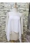 Mira Multi-Functional Chiffon Shawl Bolero White - 5