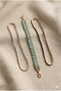 Handmade Miyuki Tila Beaded Turquoise Colored Special Design Bracelet - 2