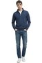 Premium Men's Zip-Collar Long Sleeve Sweatshirt Espa - 5