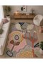 Sdt Traditional Patterned Modern Woven Base Decorative Carpet Sdtamor2773 - 3