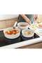 Pots And Pans Set Nonstick With Detachable Handles, 14Pcs Induction Cookware Set Stackable, Space Saving Kitchen Cookware Sets With Removable Handle White - 3