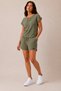 Women's Tie-Detail Blouse Shorts Set - 3