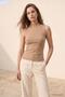 Mink Zero Sleeve Half Throat Badi 8155A