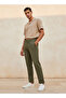 LINEN BLENDS ELASTICATED TRS - 3