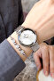 Original Women's Watch Silver Color - Steel Strap - Japanese Machine - Waterproof - with Special Box Dkby2063C4 - 3