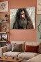 Bearded Giant Sorcerer Technical Drawing Decorative Wall Covering Wall Tapestry - 4