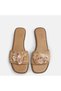 Large Size Seashell and Tassel Detailed Straw Women's Slippers 41-42-43-44 - 4
