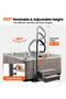 Hot Tub Handrail, with LED Light, 360° Rotatable Spa Side Hot Tub Hand Rail, with 35"～57" Adjustable Height, Hot Tub Railing with Non-Slip Grip for Indoor & Outdoor - 4