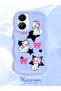 Vivo Y56 Compatible Case Camera Protector Blue Silicone Couple Phone Case Character Pattern - 2