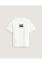 Tricou Stretch Logo Alb