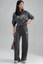 Soft Touch Modal Textured Embroidered Hooded Two-Piece Set