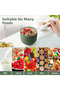 Insulated Mini Foodjar For Hot-and-Cold Food Container with Carry Loop and Travel Flatware Kit - 2