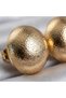 Tattoo Textured Curved Round Gold Color 316L Steel Women's Earrings - 2