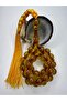 12.5/12.8 Almarey Craftsmanship Ottoman Simile Stick Clamping Amber Prayer Beads - 2