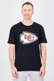Men Sportswear Fit Short Sleeve Outdoor T-Shirt, Black