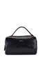 Men's Genuine Leather Black Handbag
