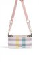 Lila - Pink Plaid Women's Crossbody Bag Sp1288