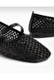 Amalfi Women's Wicker Mesh Ballet Flats - 4