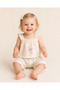 Summer 2-Piece Baby Girl Set with Butterfly Detail Shorts