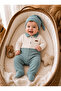 Polo Collar Hat Baby Boy Romper Set - 2