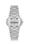 Premium Double Clip Men's Wristwatch with Calendar Silver Green Color Pl-7089E4X - 4
