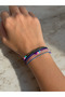 Pastel Color Multi-Beaded Macrame Rope Bracelet - 3