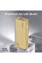 Lucid-45W 20000mAh Power Bank with Retractable USB-C Cable (Gold) | Charges 3 Devices, LED Battery Display, QC 3.0 USB-A Output, Built-in Lanyard for iPhone, Galaxy, iPad & more - 7