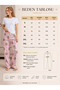 2-Piece Women's 100% Cotton Combed Single Jersey Women's Pajama Bottoms Set of Two - 4